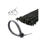 YDGR Plastik Cırt Kelepçe Siyah 3.6x 370 Mm 1 Pkt 100 Adet, VYDGR00000013