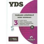 YDS Tamamı Çözümlü Soru Bankası Serisi 3 Cloze Tests Modadil Yayınları