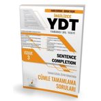 YDT İngilizce Sentence Completion Issue 3 Pelikan Yayınları