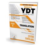 YDT İngilizce Translation Issue 8 Pelikan Yayınları