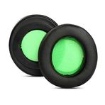 YDYBZB Razer Kraken Pro V2 7.1 Chroma V2 Oyun Kulaklıkları ile Uyumlu Kulak Pedleri Yastık Bellek Köpük Yedek (Yeşil)