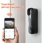 Yeco Bd-10 Akıllı Görüntülü Kapı Zili – 1080P - Siyah