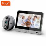 Yeco Pd-20 Akıllı Görüntülü Kapı Dürbünü, 4.3 İnç Lcd Ekran, Pır Hareket Algılama, Çift Yönlü Görüşme, Mobil Uyumlu