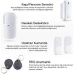Yeco Sas-10 Akıllı Alarm Güvenlik Sistemi - Wifi & 4g Gsm Bağlantısı, Hareket Sensörü ve Mobil Uyumlu