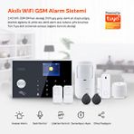 Yeco Sas-10 Akıllı Alarm Güvenlik Sistemi – Wifi ve Gsm Uyumlu, Hareket Sensörü, Tuya Destekli Ve Mobil Kontrollü