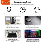 Yeco Sp-16 Akıllı Priz, Wi-Fi Uyumlu, Telefonla Kontrol, 16A Akım Koruma, Enerji Izleme, 2 Adet - Beyaz