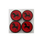 YED Ferrari Kırmızı 65/62mm Jant Göbeği