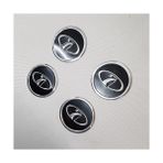Yed Jant Göbeği Arma Lada Alüminyum 60 mm 4'lü Set Siyah