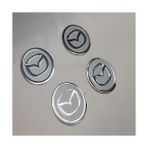 Yed Jant Göbeği Arma Mazda Alüminyum 60 mm 4'lü Set Silver
