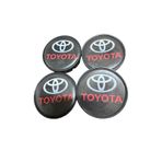 YED Toyota Siyah Plasto 65/62 Jant Göbeği