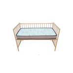 YEDAŞ HOME Ortopedik Sünger Bebek Ve Çocuk Yatak, Beşik Yatağı, Park Yatak Özel Ölçü Bambu 60x110 10 Cm