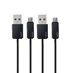Yedek USB Şarj Şarj Güç Kablosu (2 Paket) Dr Dre Studio Solo Powerbeats 2 3 Kablosuz Kulaklık ve Pill+2.0 Hoparlörler tarafından Beats ile Uyumlu