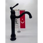 Yedi Yapı Market Çanak Lavabo Bataryası Siyah