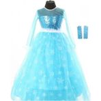 Yediel Buğra Elsa Kostüm Frozen - 7 Yaş - Mavi