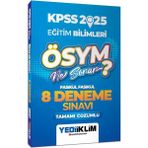 Yediiklim 2025 Kpss Eğitim Bilimleri Ösym Ne Sorar Tamamı Çözümlü Fasikül Fasikül 8 Deneme Sınavı - standart