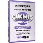 Yediiklim 2025 KPSS Genel Yetenek Konularına Göre Düzenlenmiş Tamamı Çözümlü Çıkmış Sorular