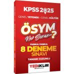 Yediiklim 2025 Kpss Gy Gk Ösym Ne Sorar Tamamı Çözümlü Fasikül Fasikül 8 Deneme Sınavı