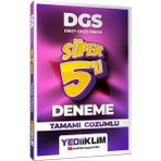 Yediiklim 2026 Dgs Tamamı Çözümlü Süper 5 Li Deneme Yediiklim Yayınları