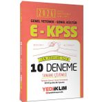 Yediiklim 2026 EKPSS Genel Yetenek Genel Kültür Tüm Adaylar İçin Tamamı Çözümlü 10 Deneme