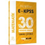 Yediiklim 2026 EKPSS Tüm Adaylar İçin Genel Yetenek Matematik Tamamı Çözümlü 30 Deneme Sınavı