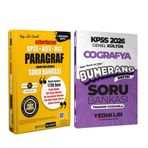 Yediiklim 2026 KPSS Bumerang Coğrafya ve Pegem Ezberbozan Paragraf Soru Bankası Seti 2 Kitap