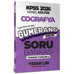 Yediiklim 2026 KPSS Coğrafya Bumerang Soru Bankası Çözümlü