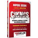 Yediiklim 2026 Kpss Genel Kültür Tarih-Coğrafya-Vatandaşlık Çıkmış Sorular Son 6 Yıl Konularına Göre Çözümlü Yediiklim Yayınları
