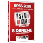 Yediiklim 2026 KPSS Genel Yetenek Genel Kültür ÖSYM Ne Sorar Fasikül 8 Deneme Çözümlü Yediiklim Yayınları