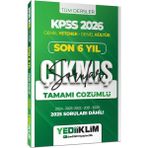 Yediiklim 2026 Kpss Genel Yetenek Genel Kültür Son 6 Yıl Tamamı Çözümlü Çıkmış Sorular
