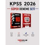 Yediiklim 2026 KPSS Genel Yetenek Genel Kültür Tamamı Çözümlü 18 li Deneme Seti