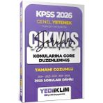 Yediiklim 2026 Kpss Genel Yetenek Türkçe-Matematik Çıkmış Sorular Son 6 Yıl Konularına Göre Çözümlü