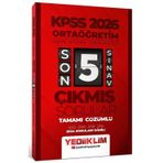 Yediiklim 2026 KPSS Lise Ortaöğretim Çıkmış Sorular Son 5 Sınav Çözümlü Yediiklim Yayınları