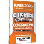 Yediiklim 2026 KPSS Lise Ortaöğretim Ön Lisans Coğrafya Çıkmış Sorular Konularına Göre Çözümlü Yediiklim Yayınları
