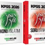 Yediiklim 2026 KPSS Lise Ortaöğretim Ön Lisans İşin Özü Konu + Soru Bankası 2 li Set Yediiklim Yayınları