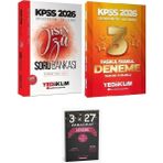 Yediiklim 2026 Kpss Lise Ortaöğretim Ön Lisans Işin Özü Soru Bankası + 3 Deneme 2 Li Set