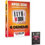 Yediiklim 2026 Kpss Lise Ortaöğretim Ön Lisans Ösym Ne Sorar 8 Deneme Fasikül Çözümlü+Anlakazan Paragraf