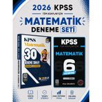Yediiklim 2026 KPSS Matematik Deneme & KPSS Matematik 6 Deneme Evp Akademi Seti