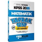 Yediiklim 2026 KPSS Matematik Yaprak Test