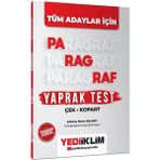 Yediiklim 2026 Kpss Meb-Ags Ales Dgs Yks Paragraf Yaprak Test Yediiklim Yayınları