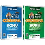 Yediiklim 2026 KPSS MEB-AGS Coğrafya Konu Anlatımı + Soru Bankası 2 li Set - Hakan Bileyen
