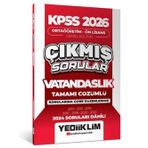 Yediiklim 2026 KPSS Ortaöğretim Ön Lisans Genel Kültür Vatandaşlık Tamamı Çözümlü Çıkmış Sorular