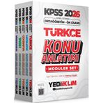 Yediiklim 2026 KPSS Ortaöğretim Ön Lisans Genel Yetenek Genel Kültür Konu Anlatımlı Modüler Set