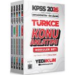 Yediiklim 2026 KPSS Ortaöğretim Ön Lisans Genel Yetenek Genel Kültür Konu Anlatımlı Modüler Set
