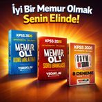 Yediiklim 2026 KPSS Ortaöğretim Ön Lisans Memur Ol Konu Anlatımı + Soru Bankası & Ortaöğretim Ön Lisans Fasikül 8 Deneme