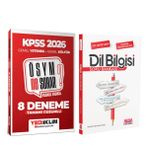 Yediiklim 2026 Kpss Ösym Ne Sorar Gy Gk Tamamı Çözümlü Fasikül 8 Deneme ve Akm Dil Bilgisi Soru Bankası Seti 2 Kitap