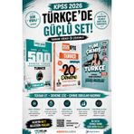 Yediiklim 2026 Kpss Türkçe 500 Soruda Genel Tekrar Kampı & İndeks KPSS Türkçe 20 Deneme & Dizgi Kitap KPSS Türkçe Çıkmış Sorular Seti