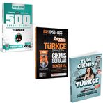 Yediiklim 2026 Kpss Türkçe 500 Soruda Genel Tekrar Kampı & KPSS Türkçe Çıkmış Sorular 3'lü Süper Set