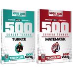 Yediiklim 2026 KPSS Türkçe + Matematik 1000 Soruda Tekrar Son Viraj Serisi 5 li Set Yediiklim Yayınları