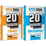Yediiklim 2026 Kpss Türkçe + Matematik 20+20 Deneme 2 Li Set
