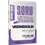 Yediiklim 2026 KPSS Vatandaşlık Soru Dünyası Soru Bankası Yediiklim Yayınları
